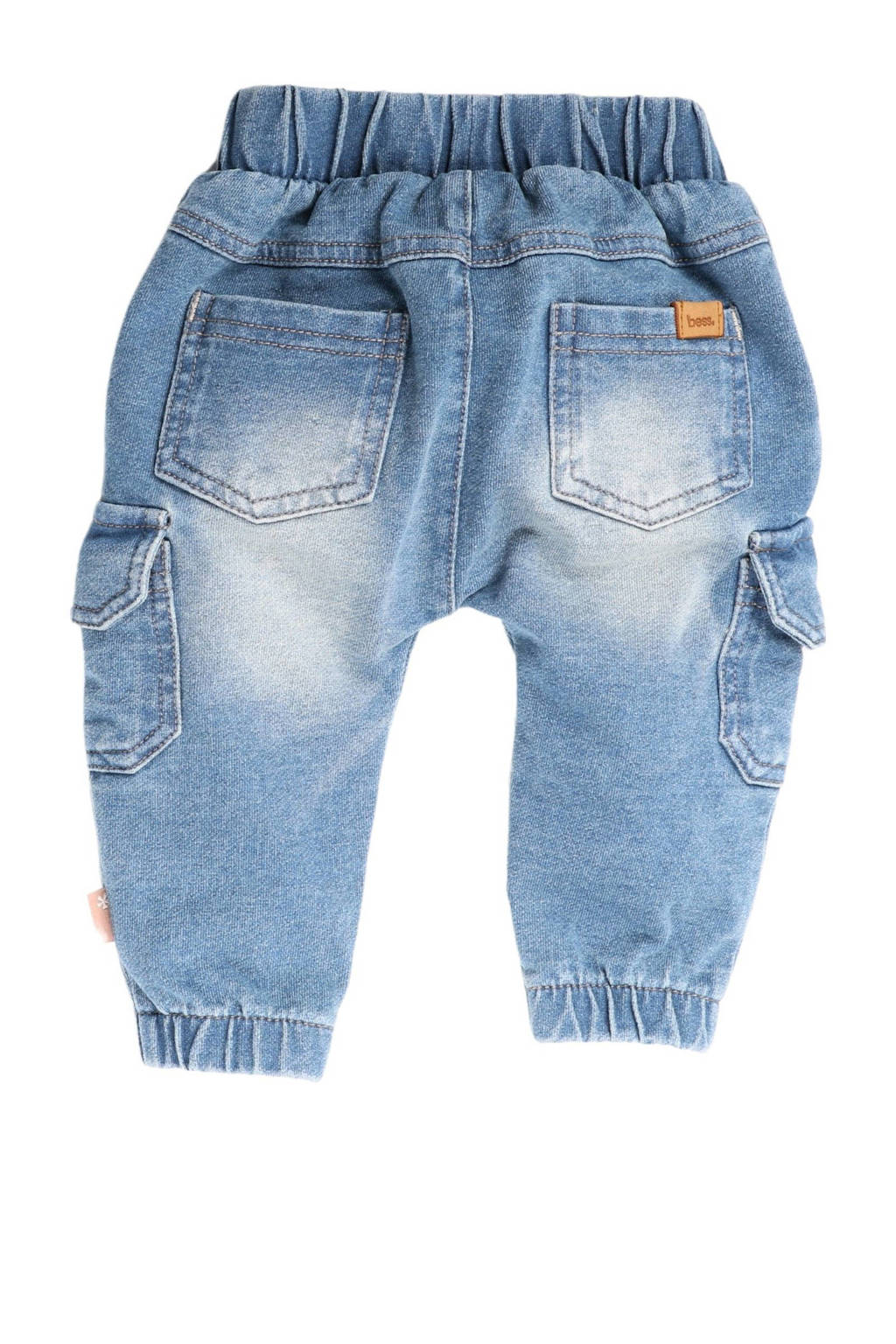 BESS baby regular fit jeans light blue denim