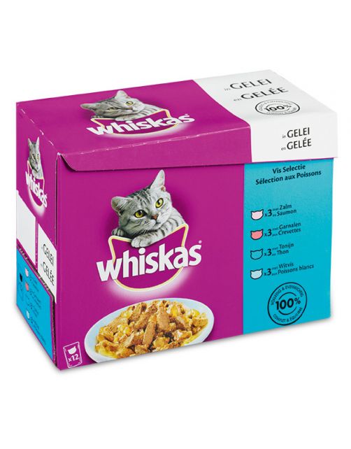 Whiskas Multipack Maaltijdzakjes Adult - Kattenvoer