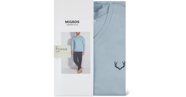Essentials Herren-Pyjama