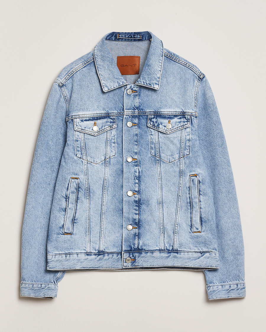 GANT Denim Jacket Light Blue Vintage