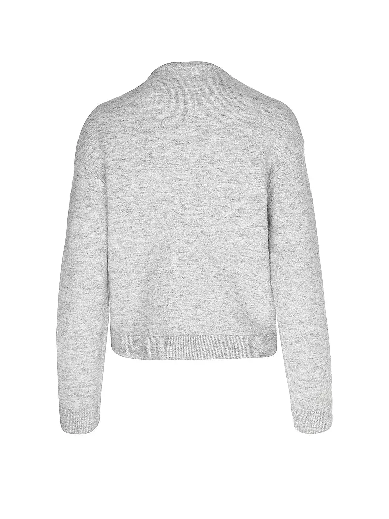 SELF-PORTRAIT Strickjacke  grau