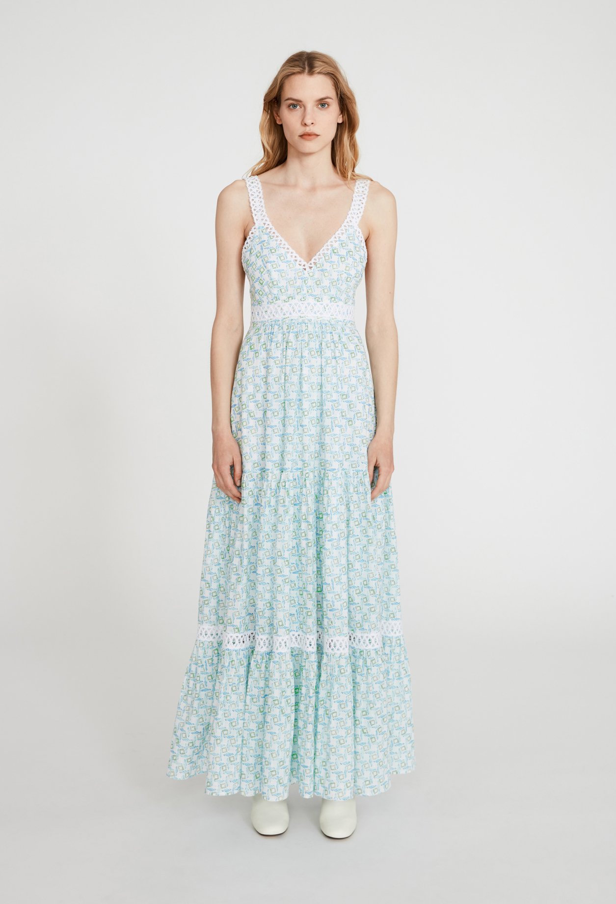 Robe longue dos nu