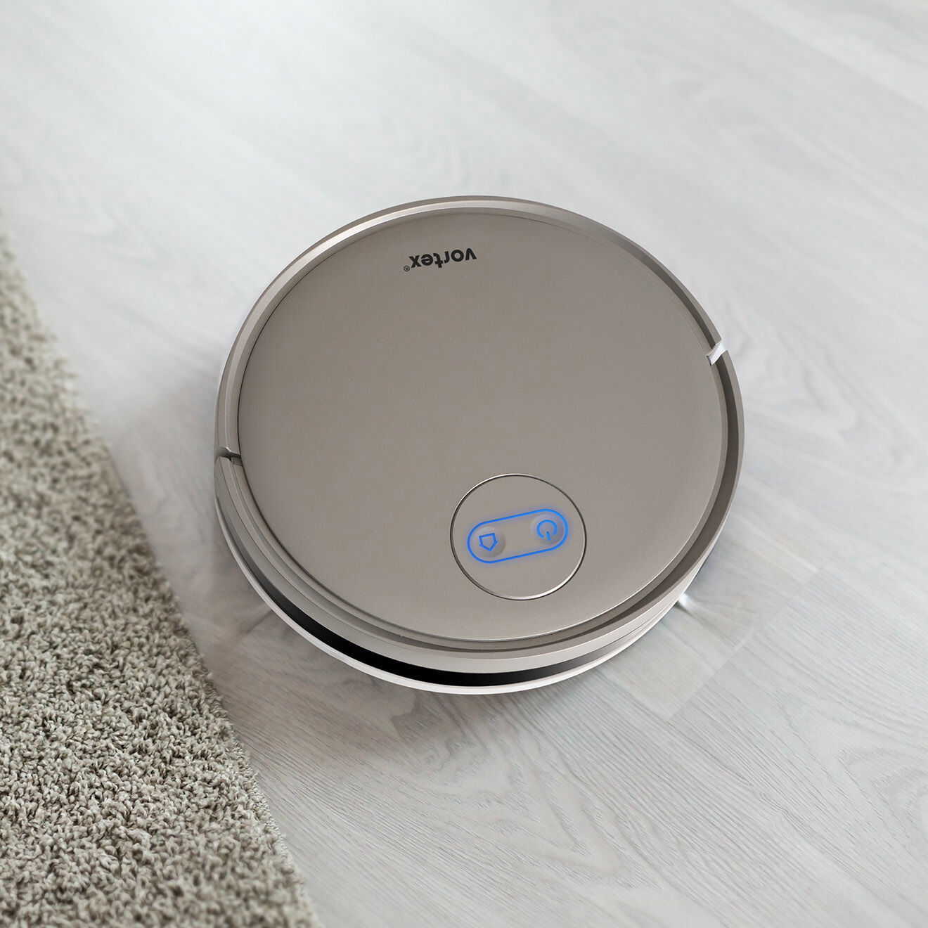 Vortex Aspirateur robot 2-en-1 gris