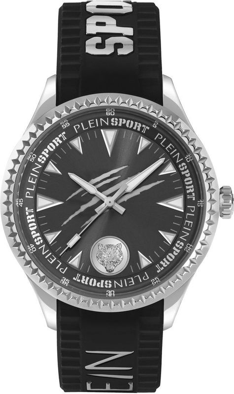 Plein Sport - PS5BA0124 - Polshorloge - Zilver - Kwarts - Heren