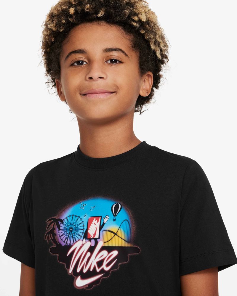T-shirt Nike Sportswear Noir pour enfant