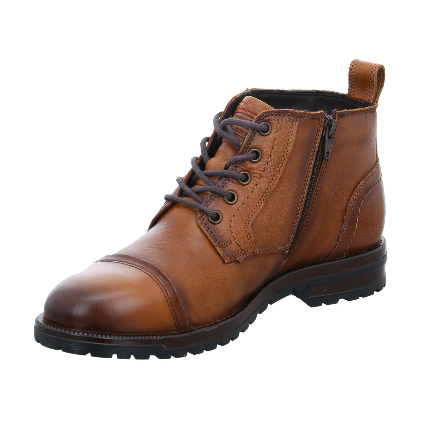 STONE WALK Boots Braun Leder