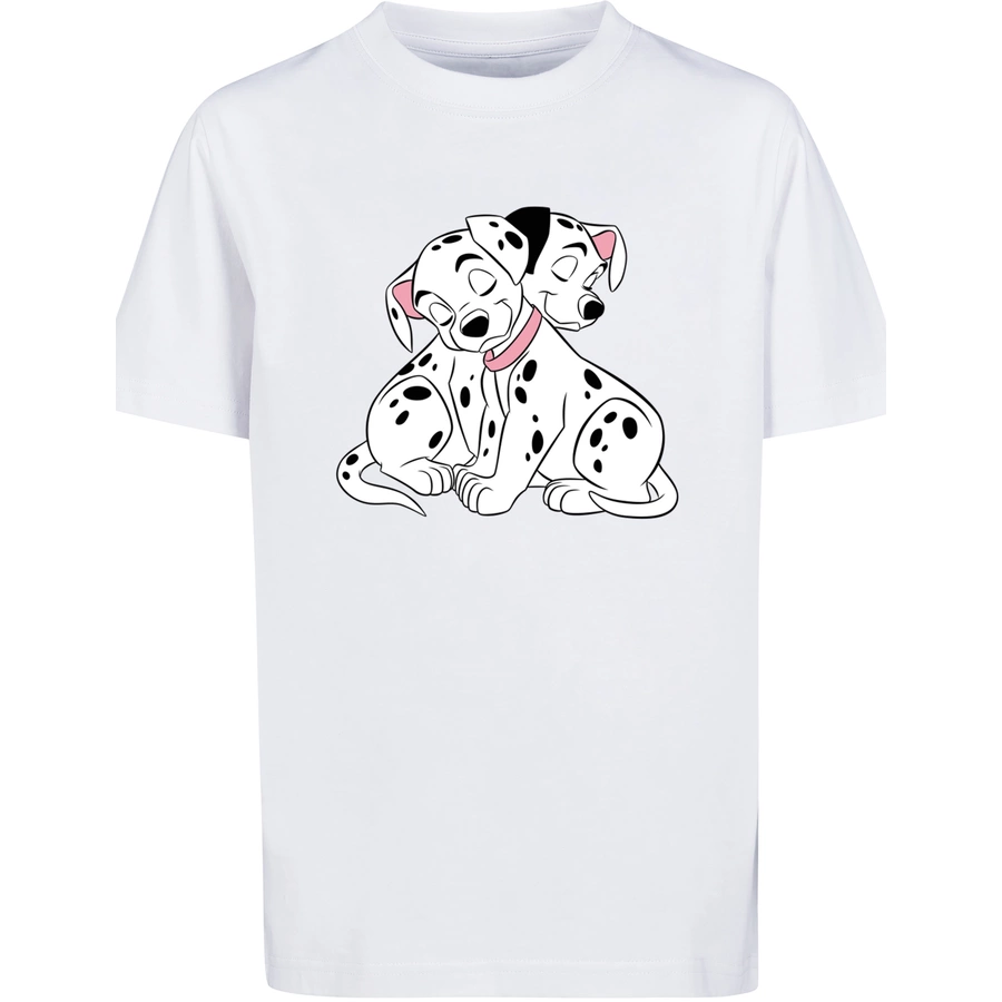 F4NT4STIC T-Shirt  101 Dalmatiner Puppy Love weiß