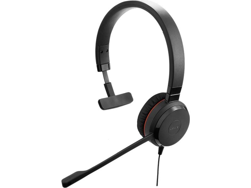 Jabra Headset Evolve 20 SE Mono MS USB C/A Professionelles Mono-Kabelheadset mit Anrufsteuerung