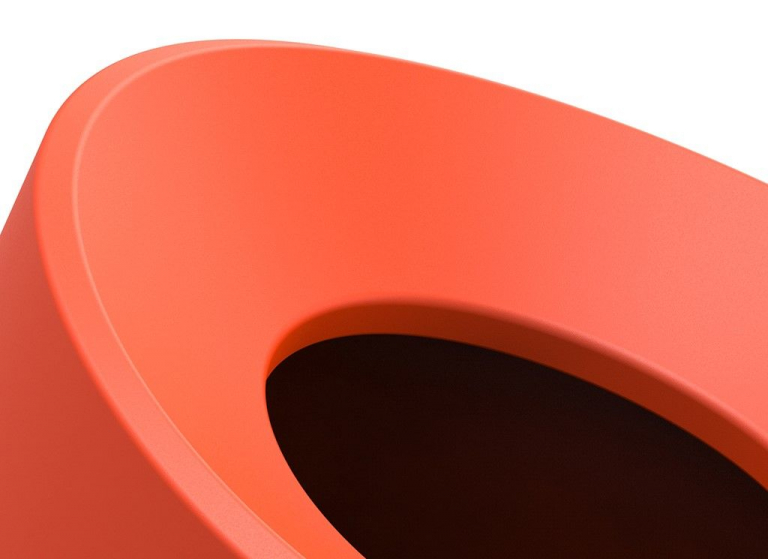 Vitra Happy Bin prullenbak large basic dark