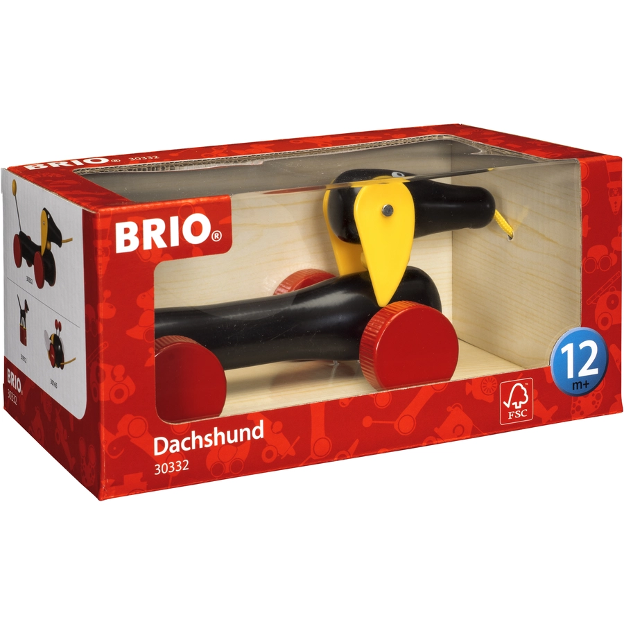 BRIO® Nachziehdackel 30332