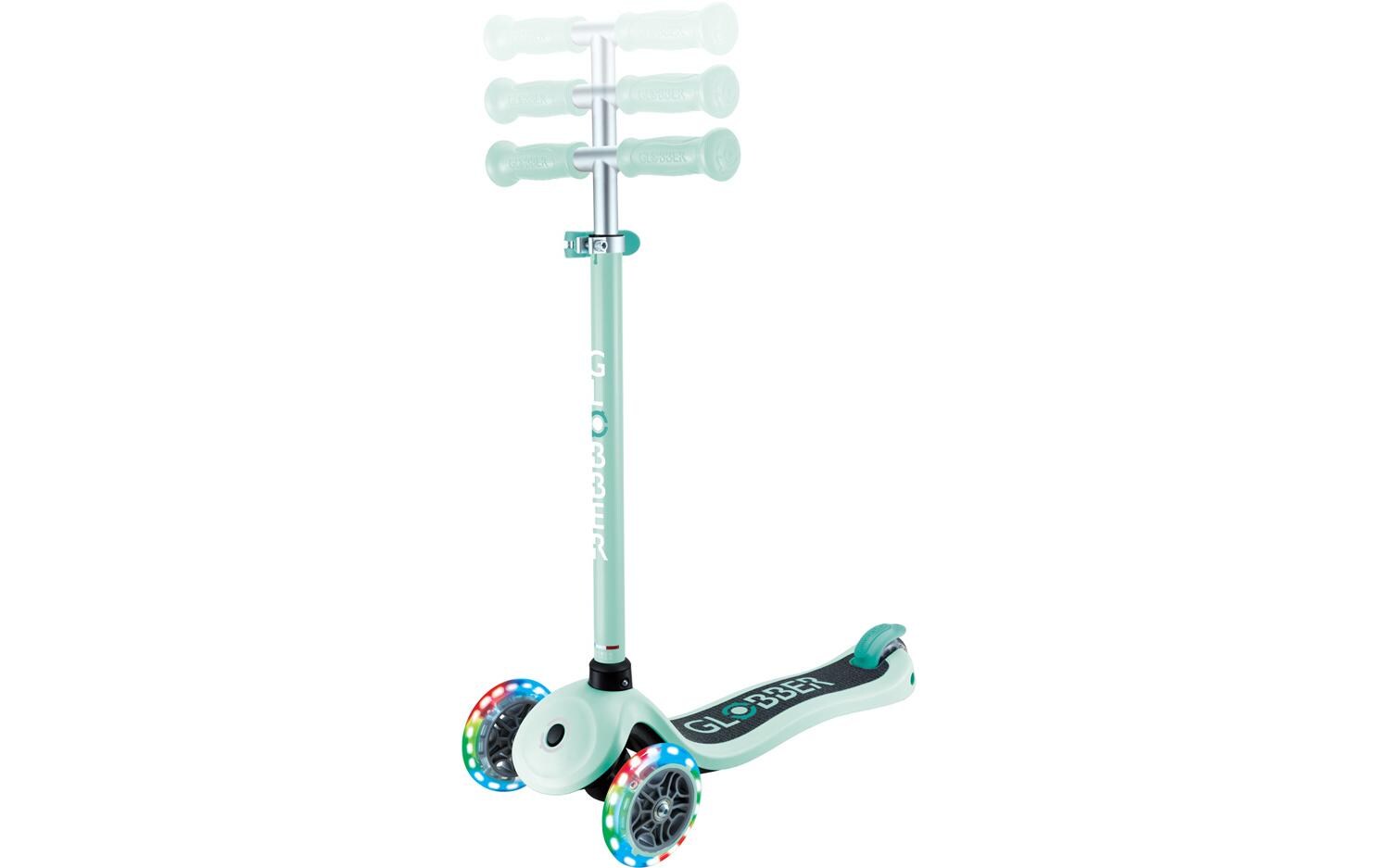 Scooter Primo Lights Mint3-Rad-Roller mit Beleuchtung für Kinder