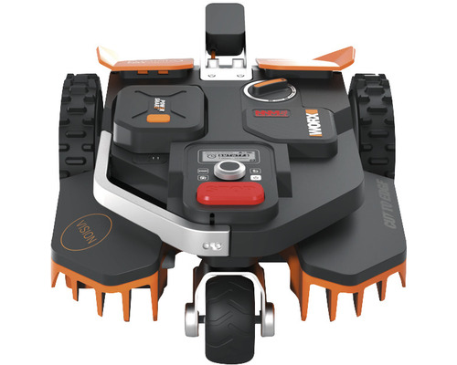 WORX 20V Landroid Vision M600 18cm/600m² accu robotmaaier met app, zonder begrenzingsdraad WR206E, inclusief 2Ah accu en laadstation
