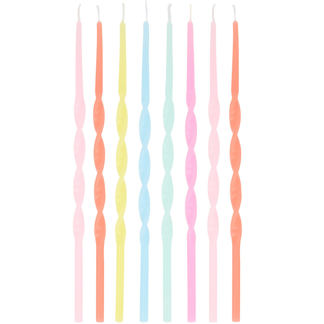 Meri meri tafelkaarsen liberty - regenboog - 16st