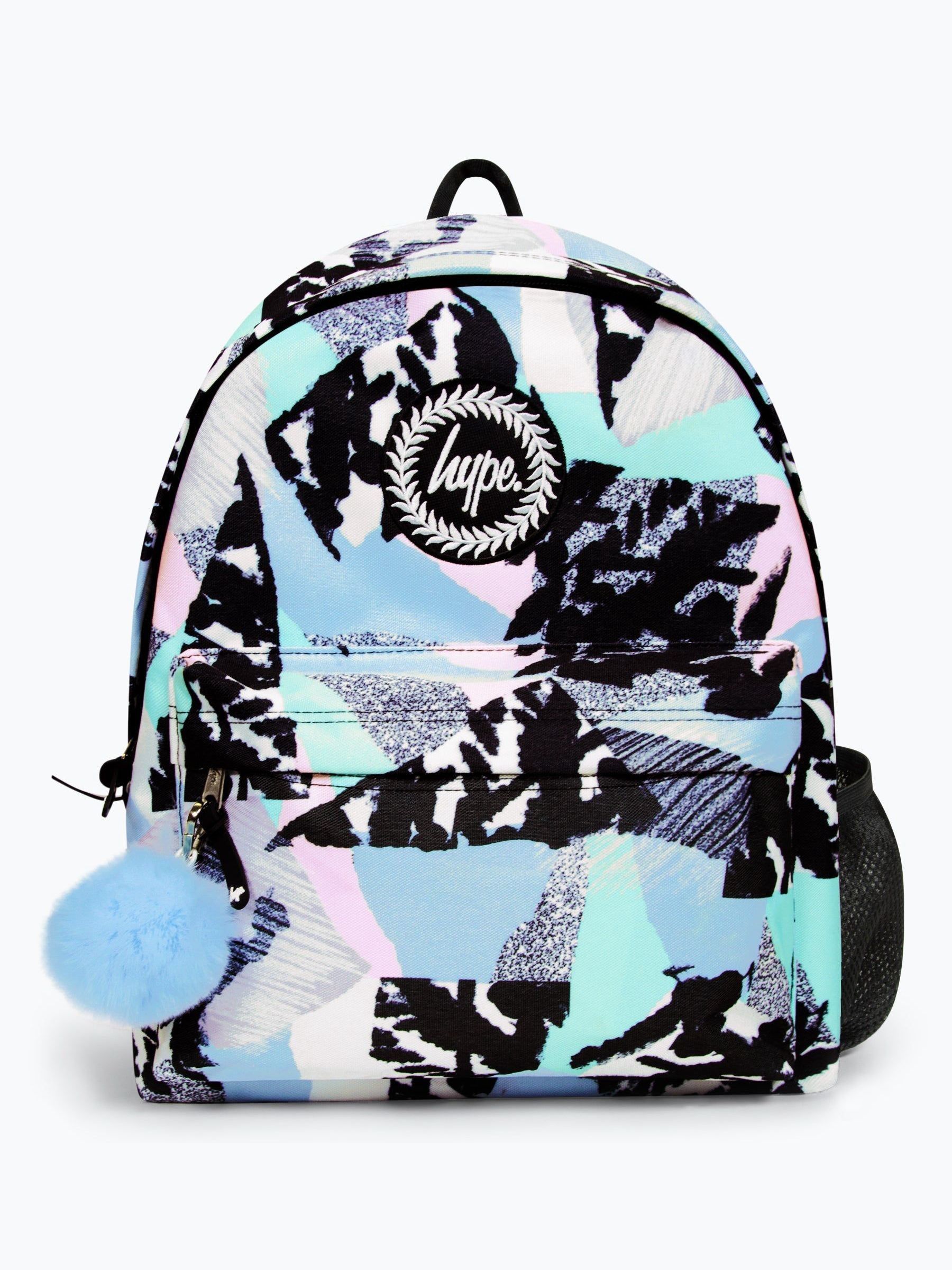 Hype. Multi Pastel Abstract Backpack