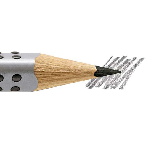 FABER-CASTELL Bleistift GRIP 2001, einzeln