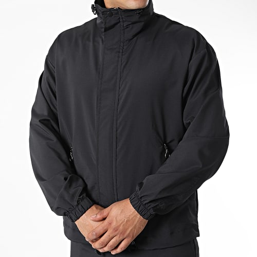 Ensemble Veste Zippée Et Pantalon Jogging KL-2073 Noir