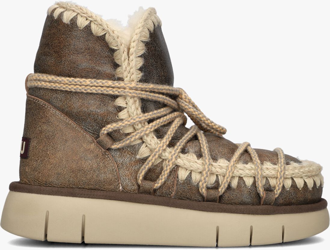 bruine mou boots bounce boot scoubidoo lace sp