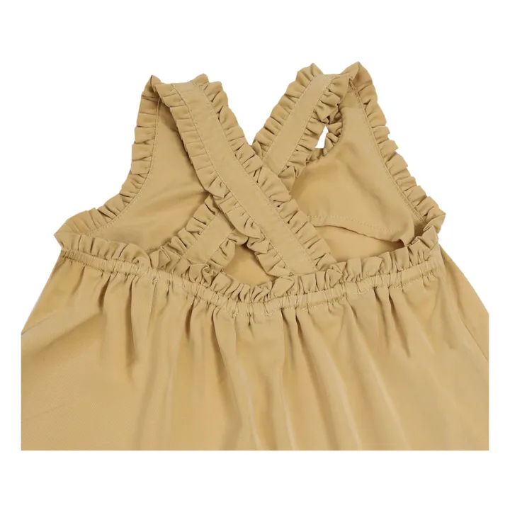 Donsje Robe à Volants Alize | Beige