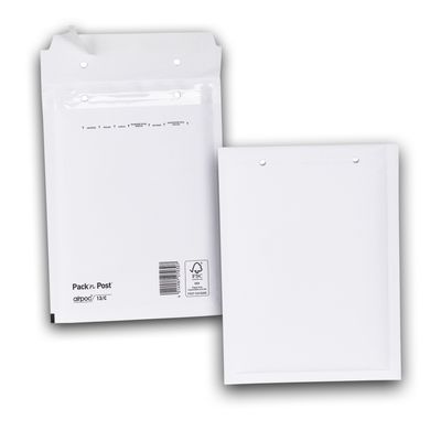 GPV Pack'n Post - 10 Pochettes bulles - 170 x 225 mm - bande de protection