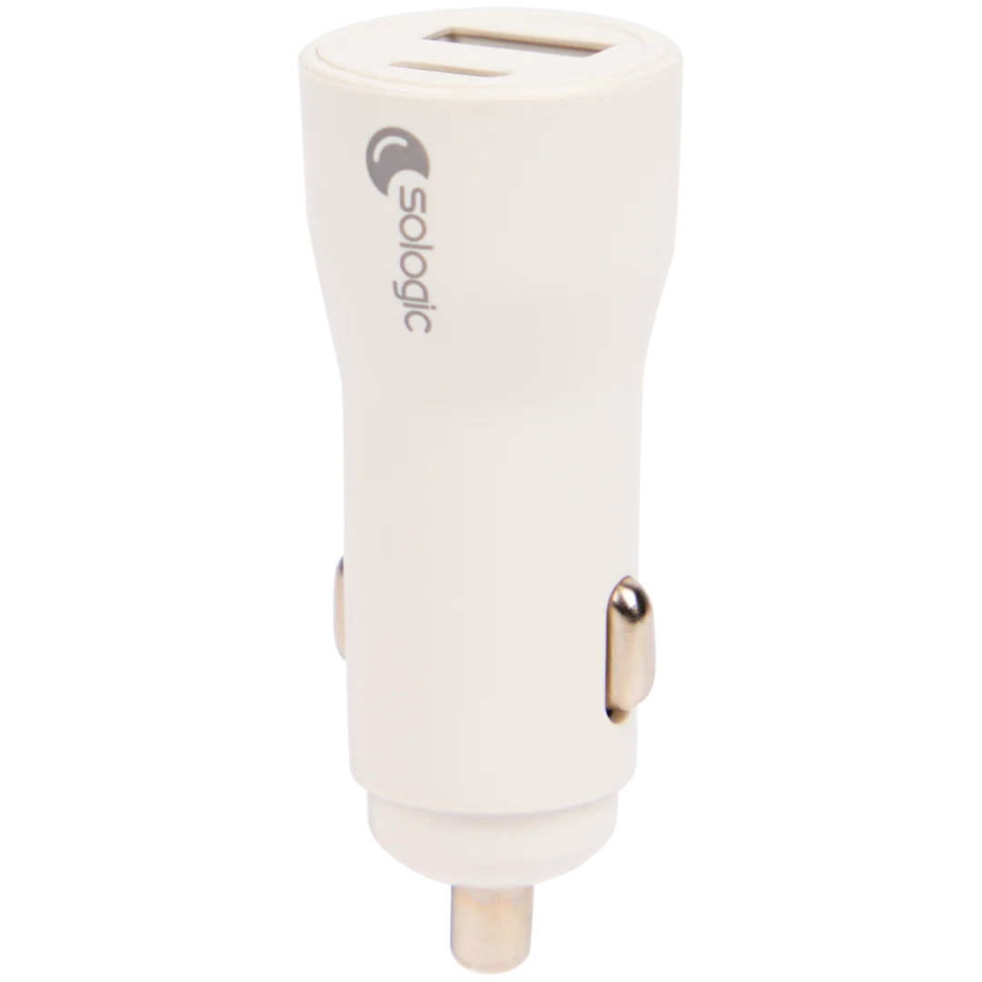Sologic 2-poorts autolader 12 watt | diverse kleuren