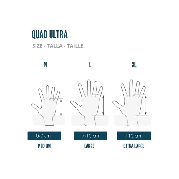 VELITES Quad Ultra Maniques Gris Bleu Taille L