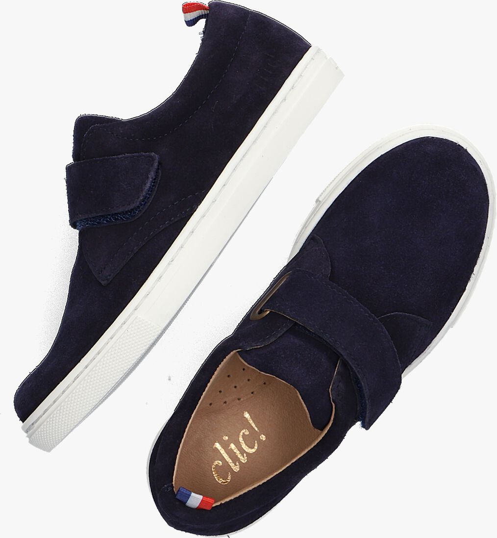 CLIC! blauwe clic! lage sneakers cl-jvelcro