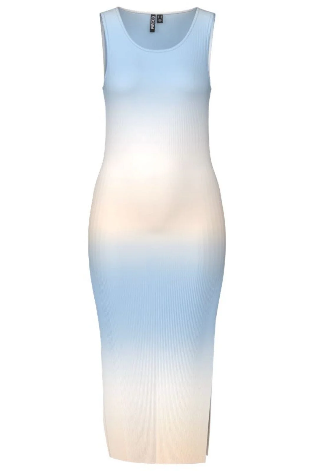 Pieces Pcartimis Sl Midi Dress 4553722 blue bell gradient