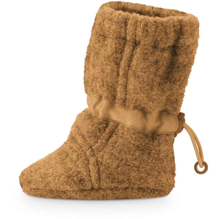 mamalila Booties-Newborn Eco camel