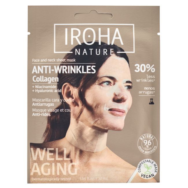 Anti-Wrinkles Collagen Face & Neck Sheet Mask