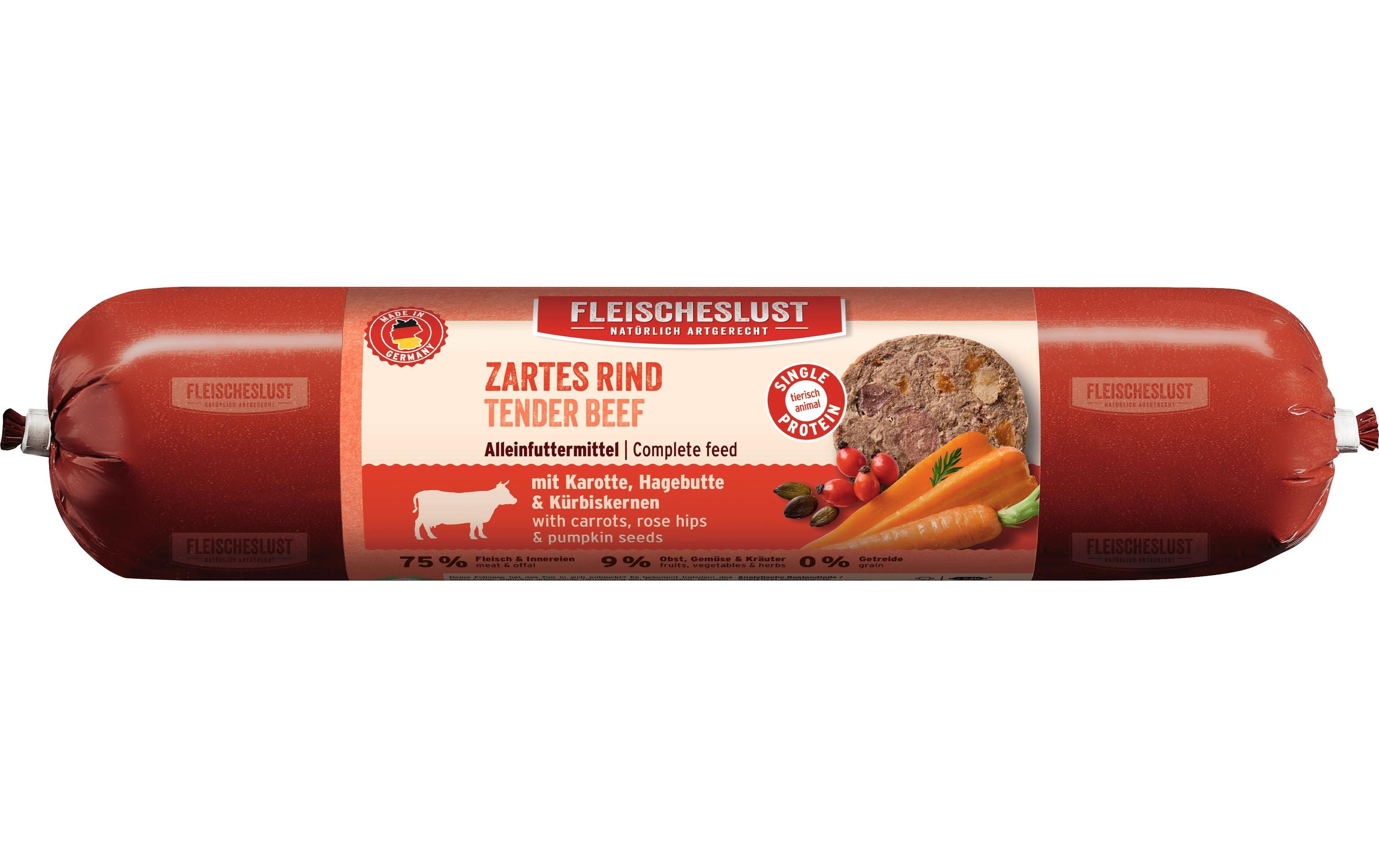 Nassfutter Classic Zartes Rind, 400 gAlleinfuttermittel für ausgewachsene Hunde