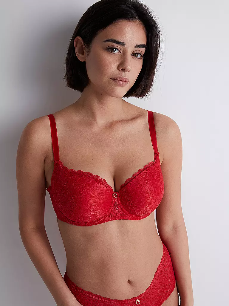 AUBADE BH mit Halbschale ROSESSENCE gala rot