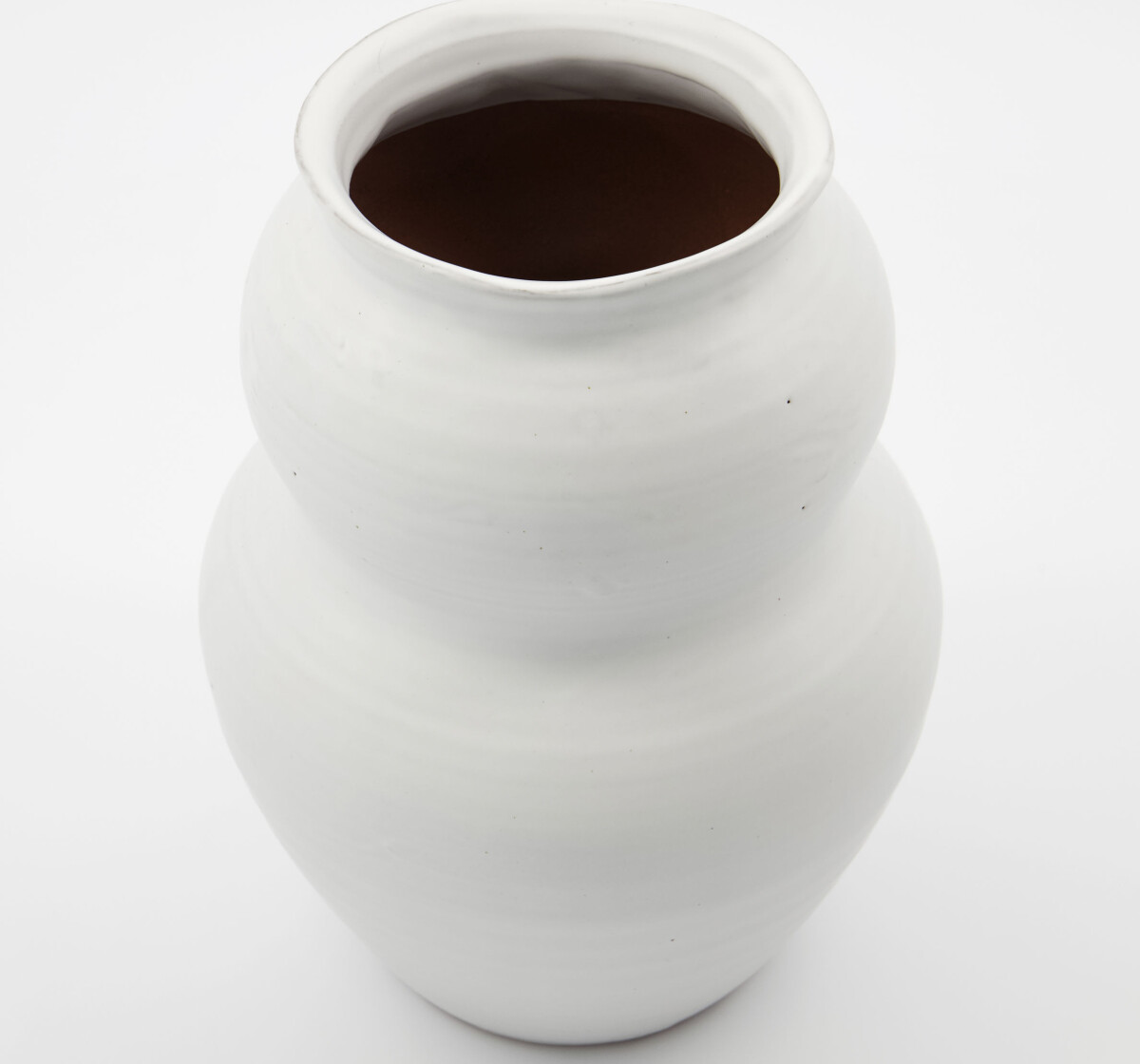 House Doctor - Vase - Juno - Keramik - Hvid - 22,5 CM