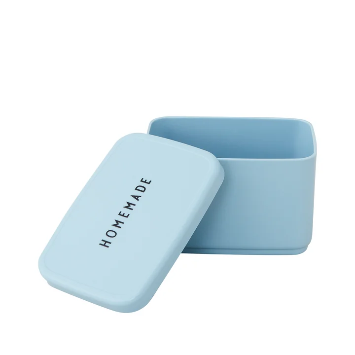 Design Letters - Snack Box, Homemade / hellblau