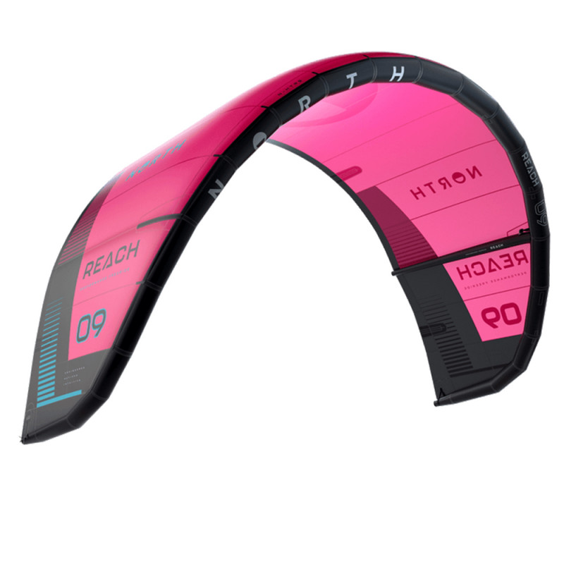 AILE DE KITESURF NORTH REACH 2024 RUBINED RED