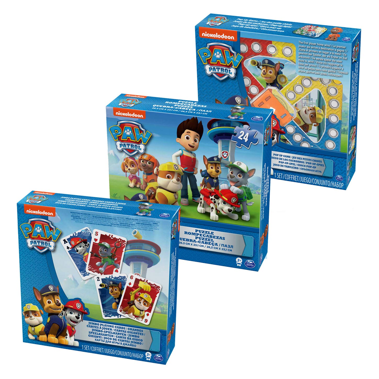 PAW Patrol - Spellenset, 3in1