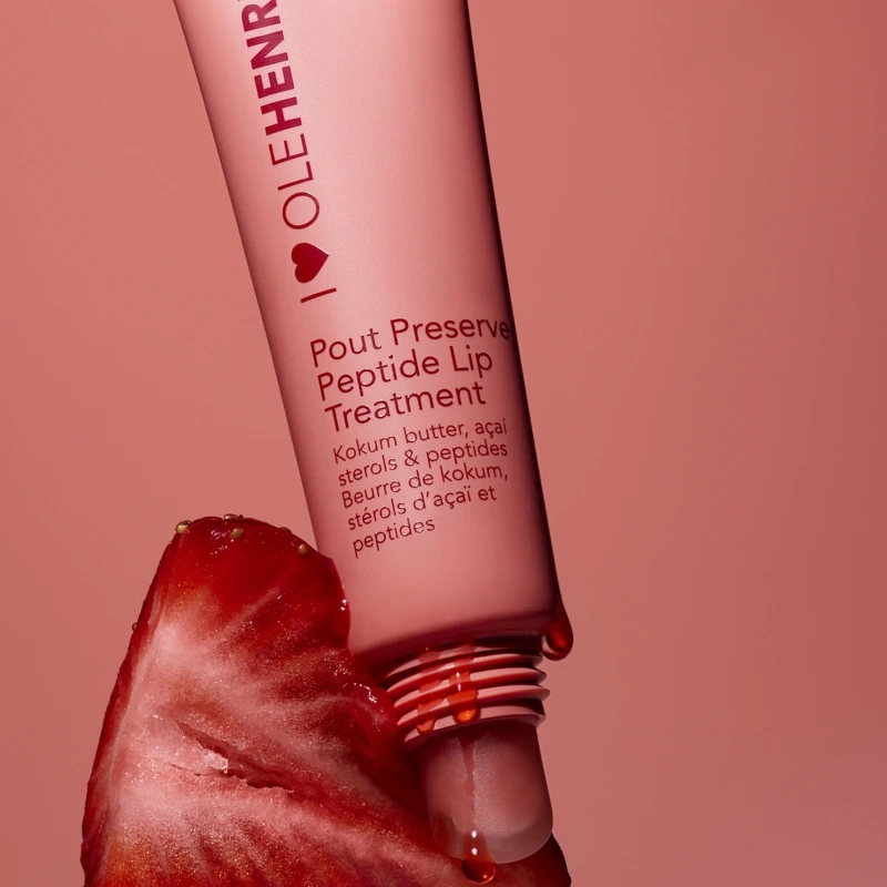 Ole Henriksen Pout Preserve Peptide Lip Treatment 12 ml - Strawberry Sorbet (Limited Edition)