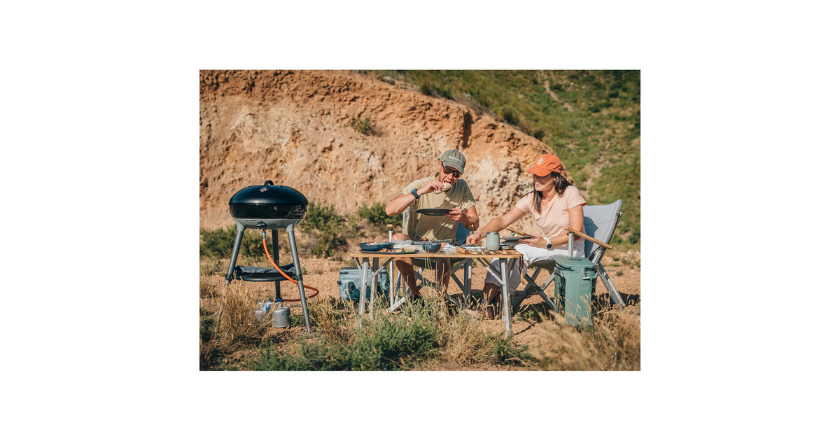 CadacCarri Chef 50 gasbarbecue / Plancha  (Zwart, ø 50cm)