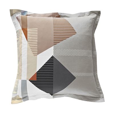 Linge de lit imprimé graphique - BECQUET CRÉATION