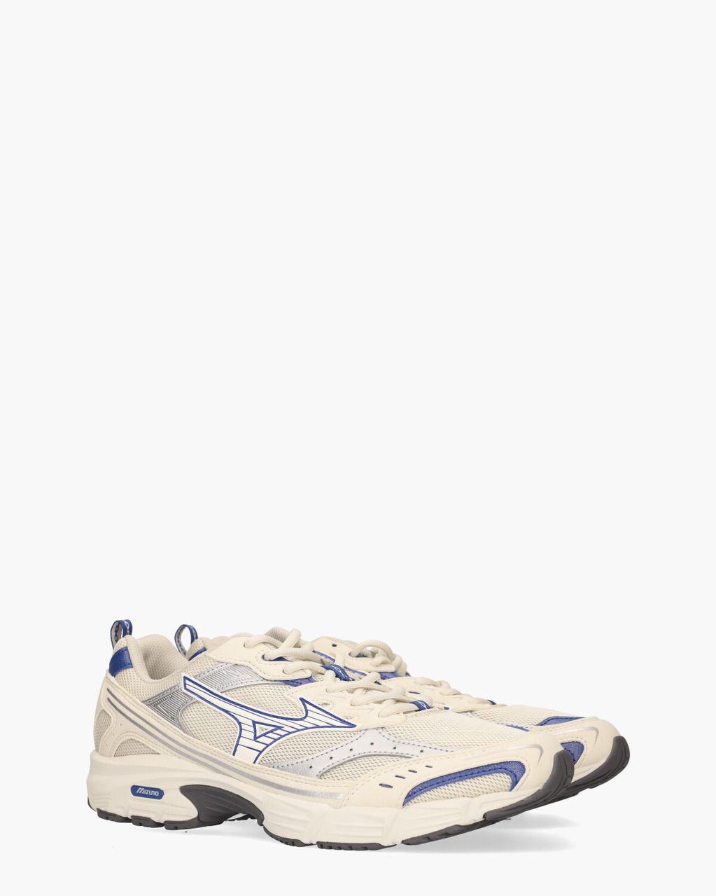 Mizuno MXR Casual Off-White/Blauw Herensneakers