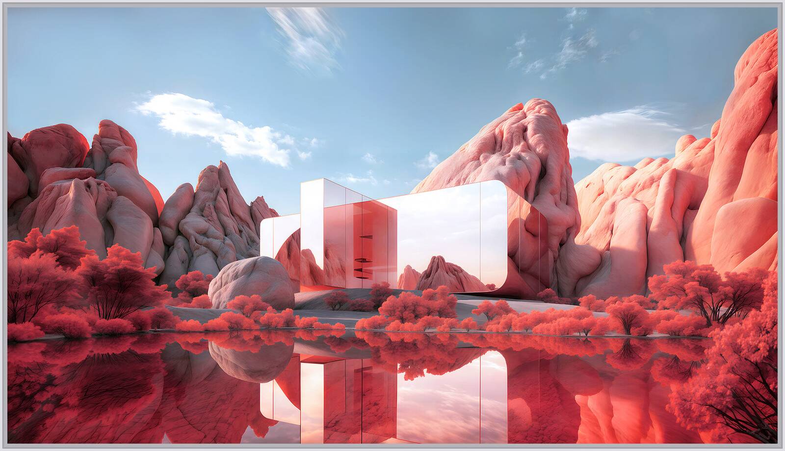Metaverse Villa 2 by Cristina La Porta - Limited Edition. Edition of: 150. Signed.
