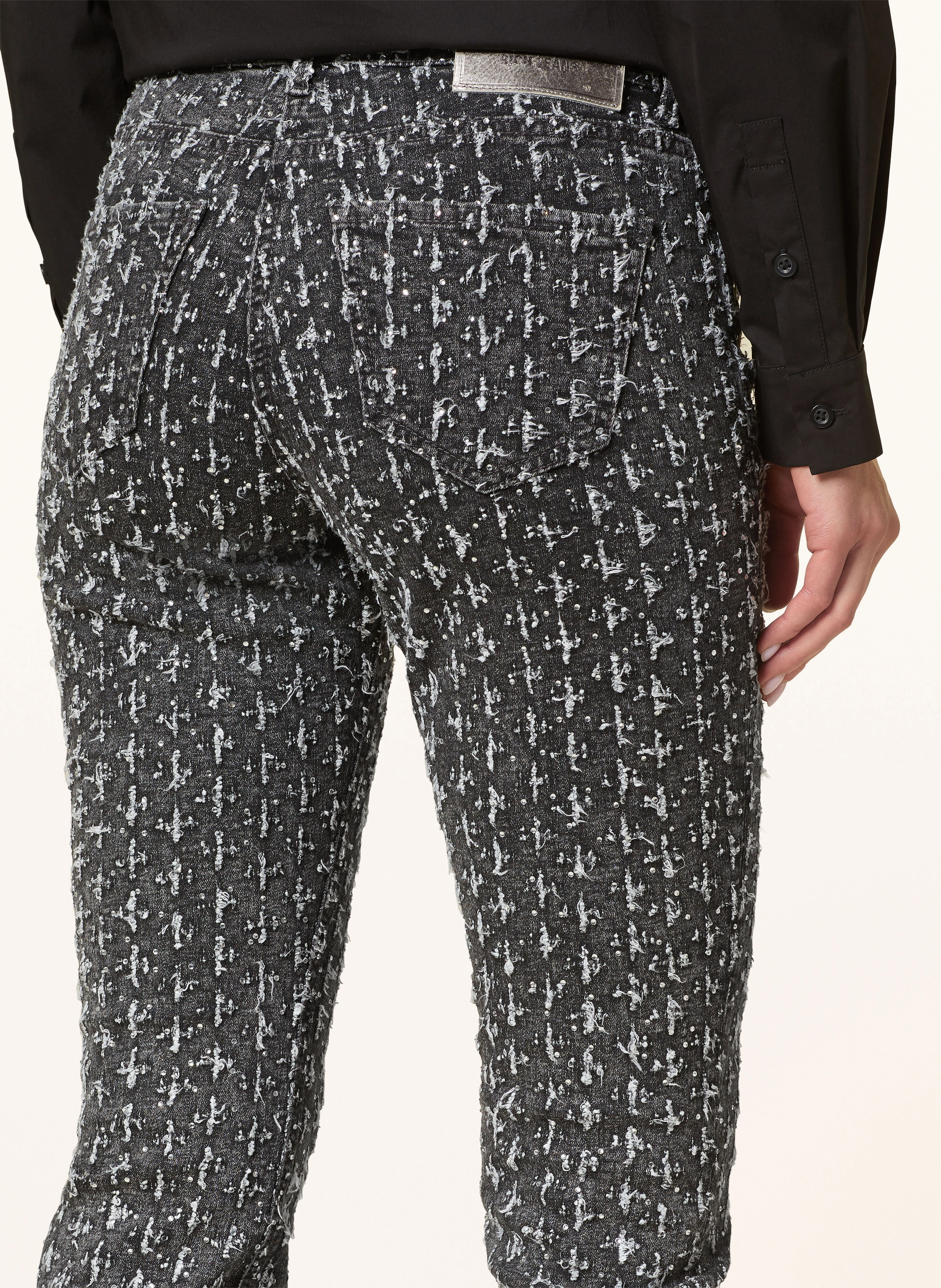 MAC Destroyed Jeans RICH mit Schmucksteinen