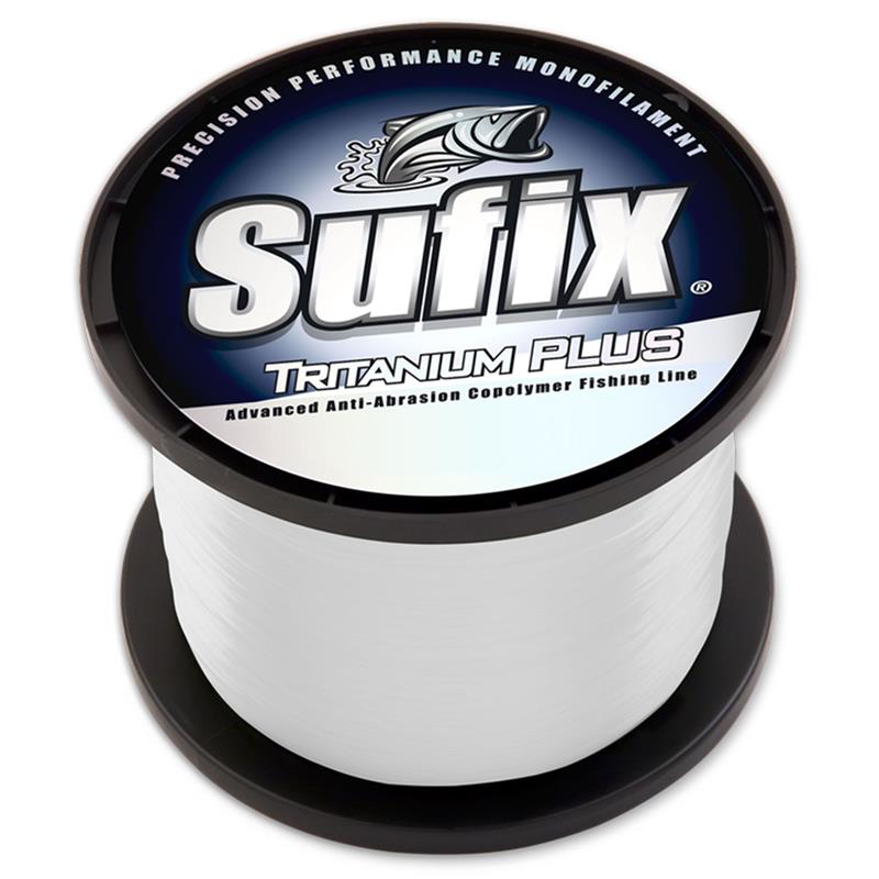 Nylon Sufix Tritanium 1/4 Lb Neon Clear