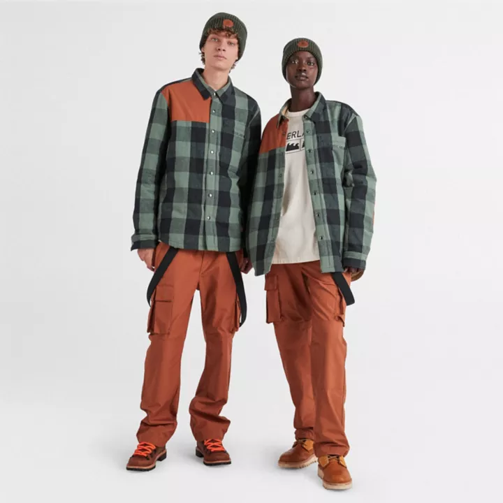 Surchemise Timberland x Nina Chanel Abney en vert