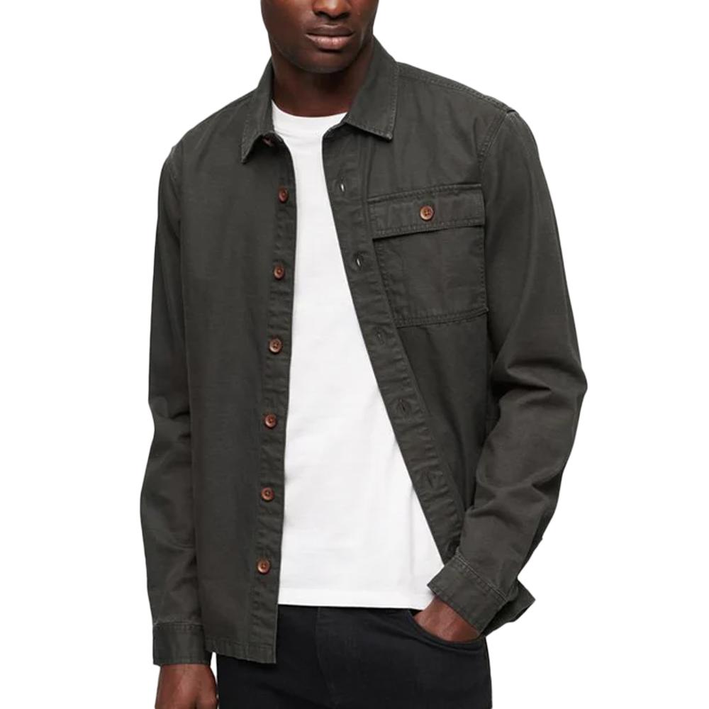 Superdry Chemise Noire Homme Superdry Vintage