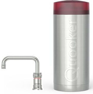 Quooker - Classic Nordic Square - Kokendwaterkraan - Draaibare Uitloop - Combi Reservoir - RVS