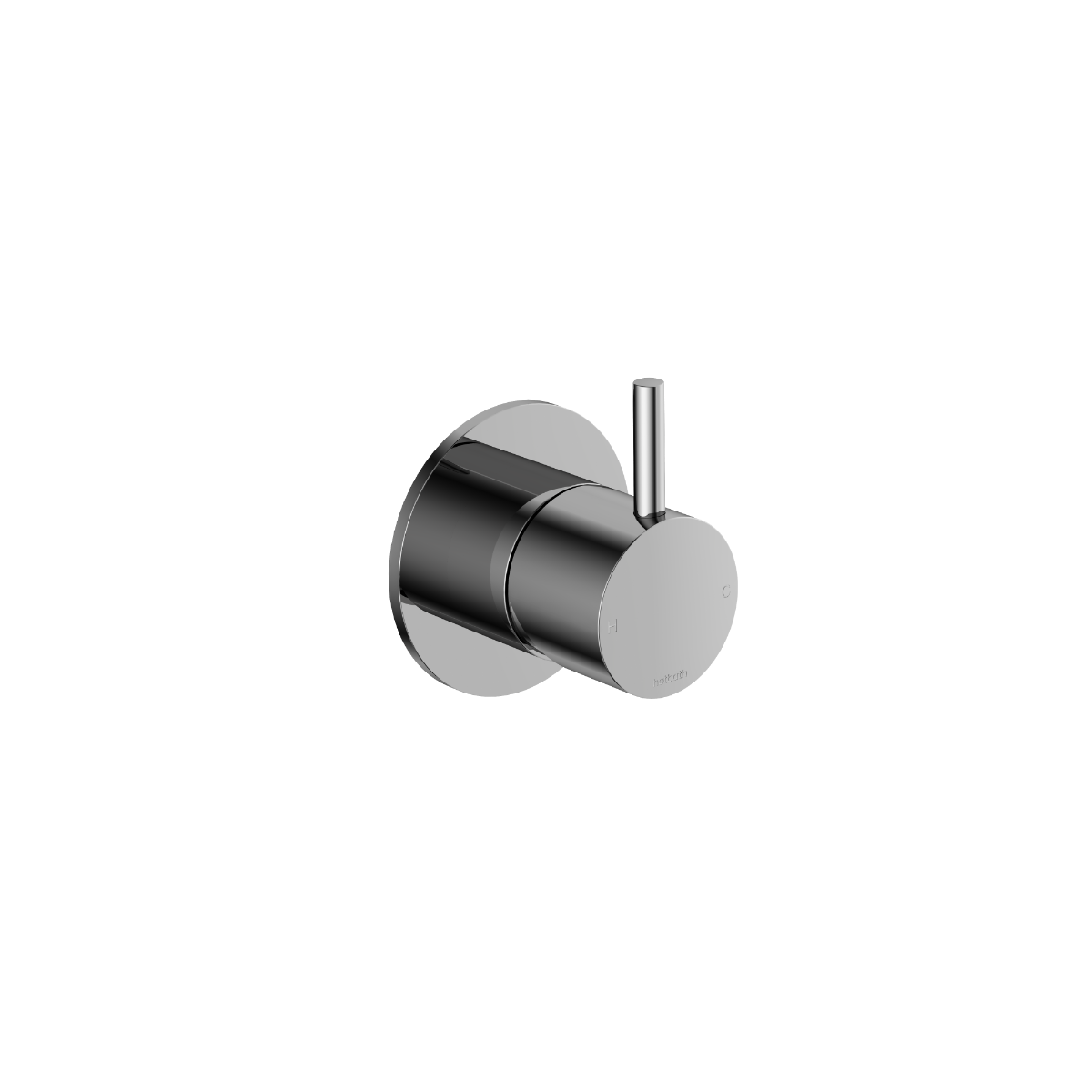 Hotbath Cobber Afbouwdeel Douchemengkraan Geborsteld Nikkel CB131