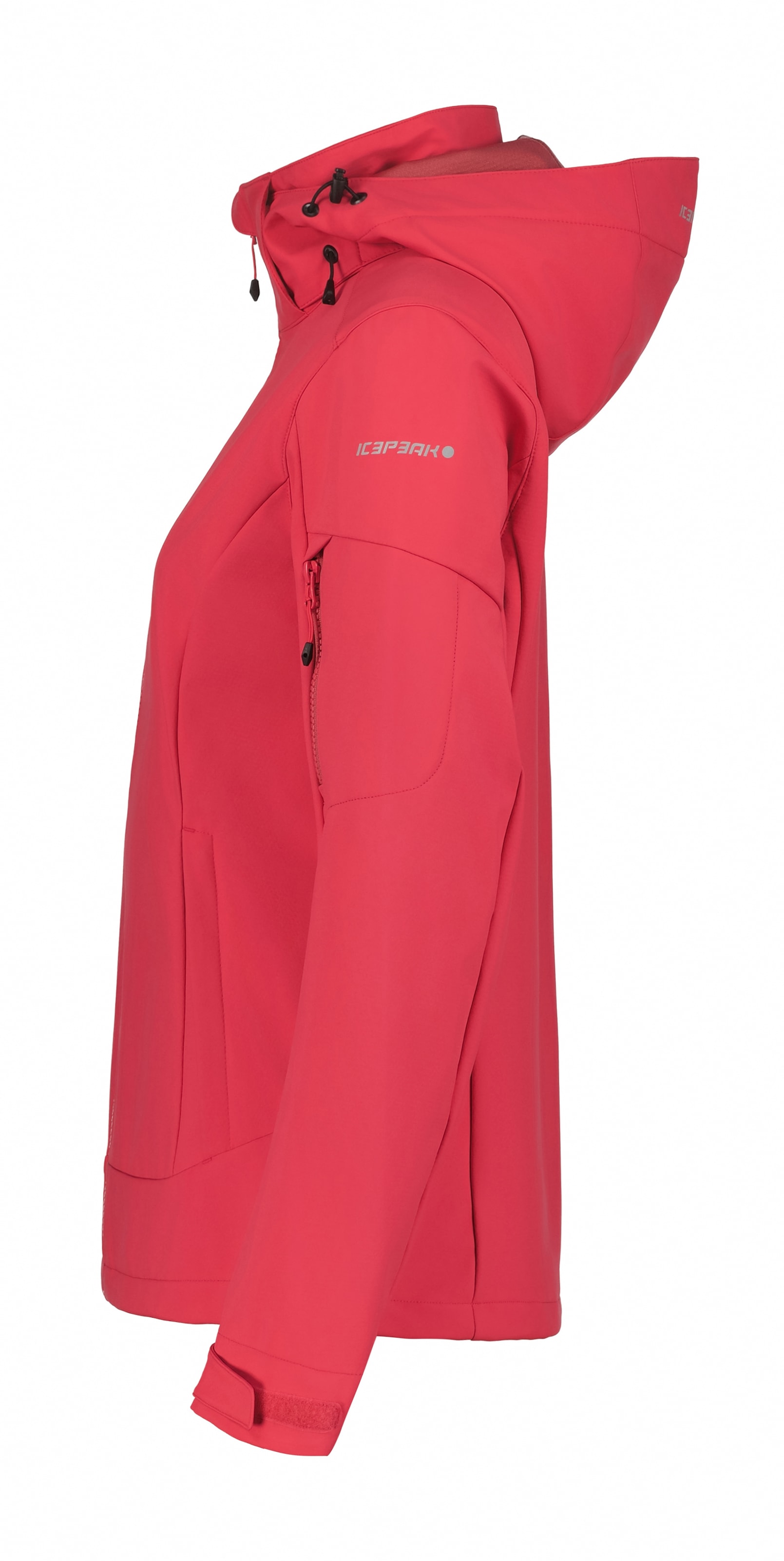Icepeak Softshelljacke »D SOFTSHELLJACKE BATHGATE« 1 Stk. tlg. mit Kapuze Wasserabweisend