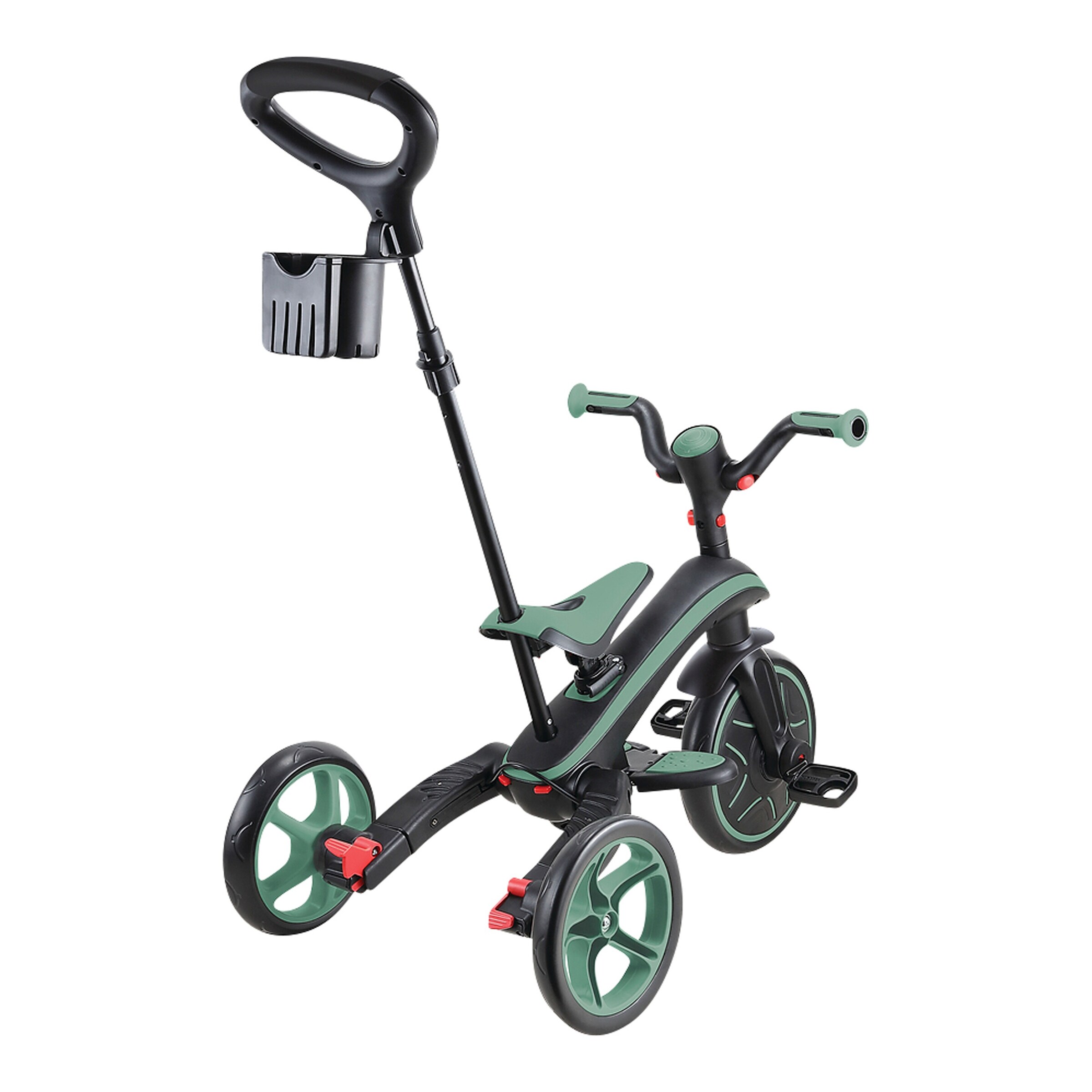 Globber Dreirad Explorer Trike foldable 4in1 oliv