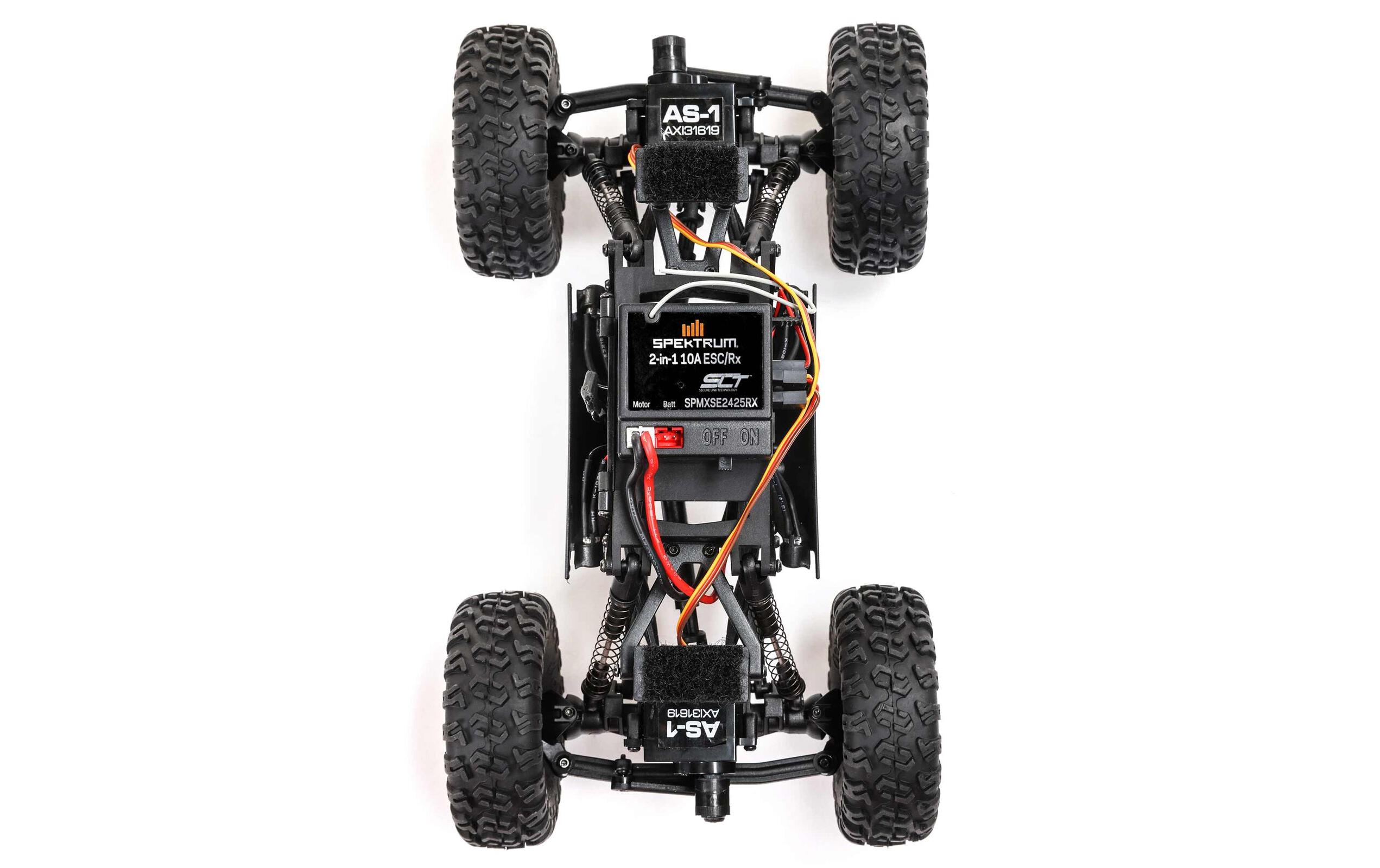 Rock Crawler AX24 XC-1 4WS, Orange, RTR, 1:24<br>Mini Crawler mit Allrad Lenkung
