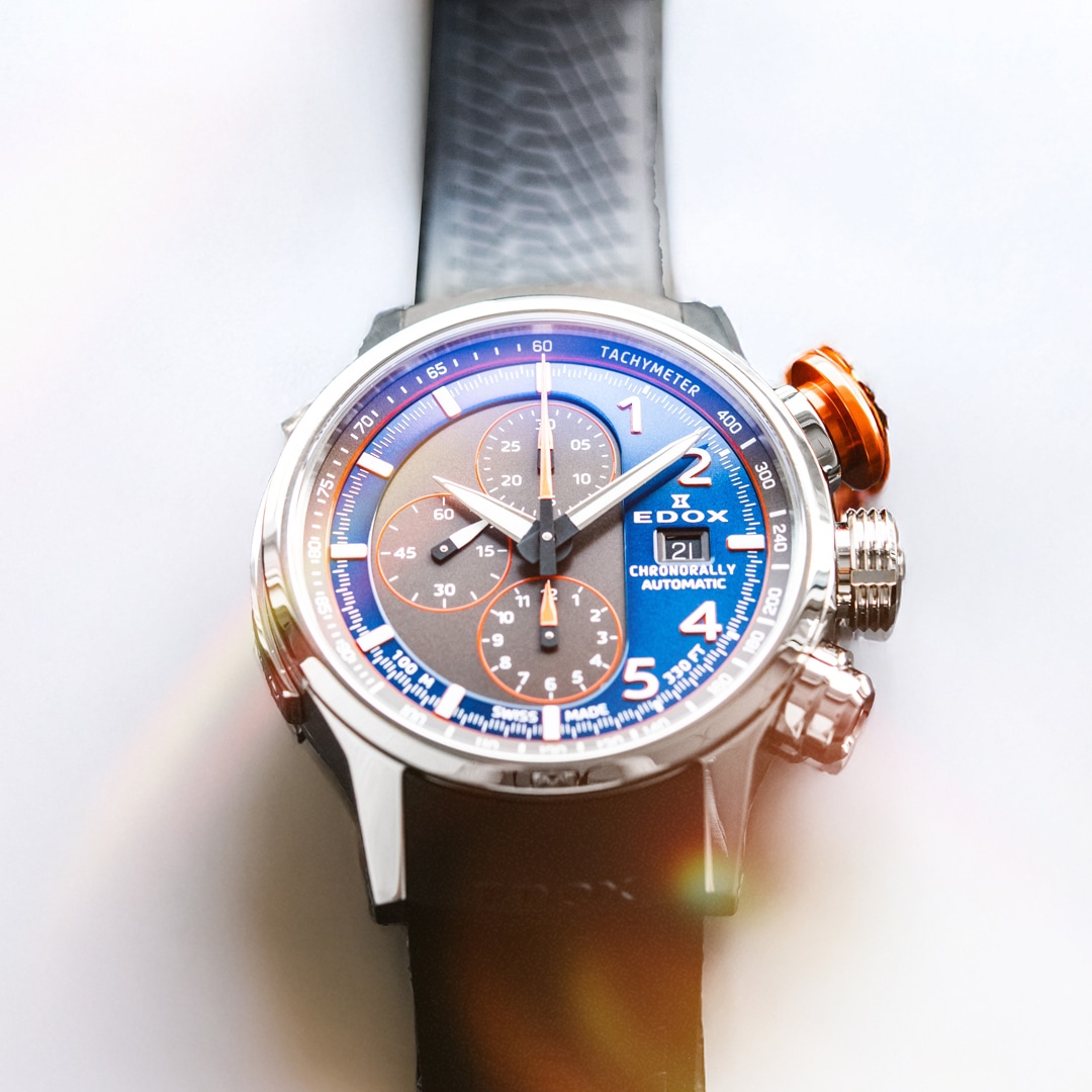 Edox Chronorally Automatic Chronograph